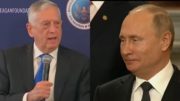Mattis speaks out on Putin and Russia. Photo credit to The Freedom Times compilation with screen shots.