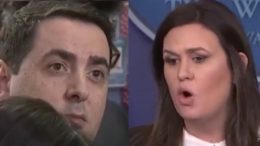 Portnoy tries to have Sarah walk back a comment. Sarah told him exactly why she would not...backed up with facts. Photo credit to The Freedom Times compilation with screen shots.