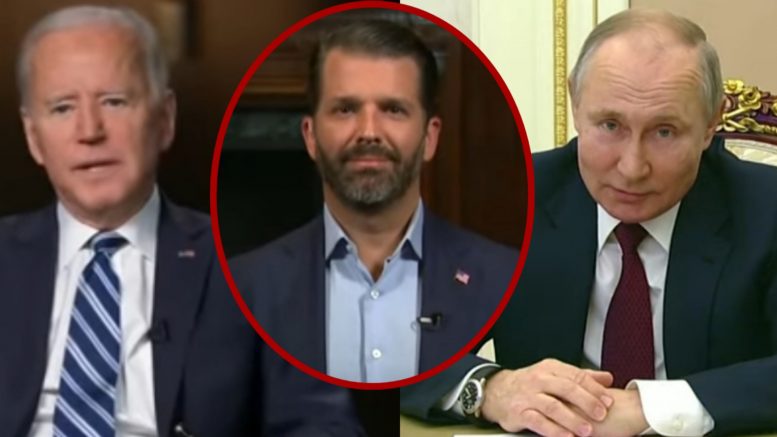Biden, Trump Jr., Putin