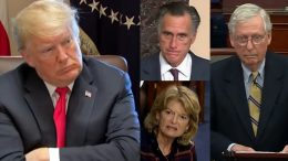 Trump, Romney, Murkowski, McConnell