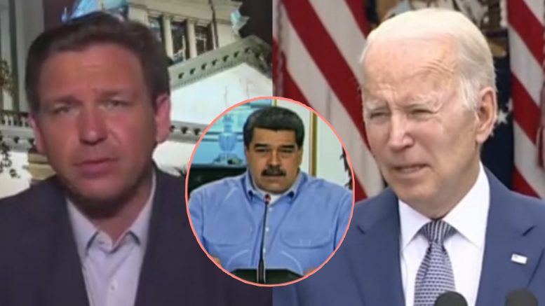 DeSantis, Maduro, Biden